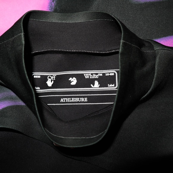 OFF WHITE | Liquid Melt Cutout Tee 'Pink' | Size XS - Picture 5 of 8